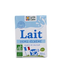 Lait écrémé bio