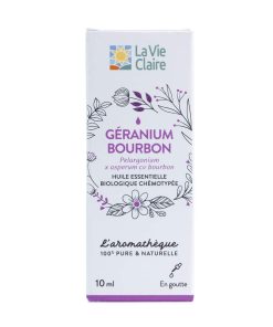 Huile essentielle de géranium bourbon bio