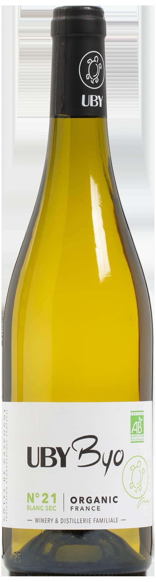 IGP Côtes de Gascogne blanc sec bio – UBY N°21 – Image 2