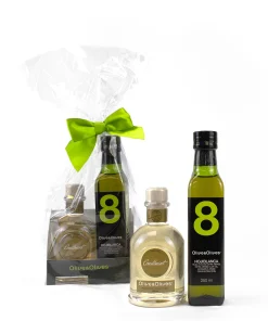 Alternative view of O&O Ensemble cadeau- 8-  condiment blanc