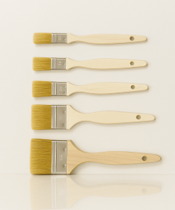 Alternative view of Pinceau plat pour résine – brosse de stratification “queue de morue”