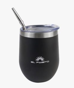 Alternative view of Maté noir avec couvercle