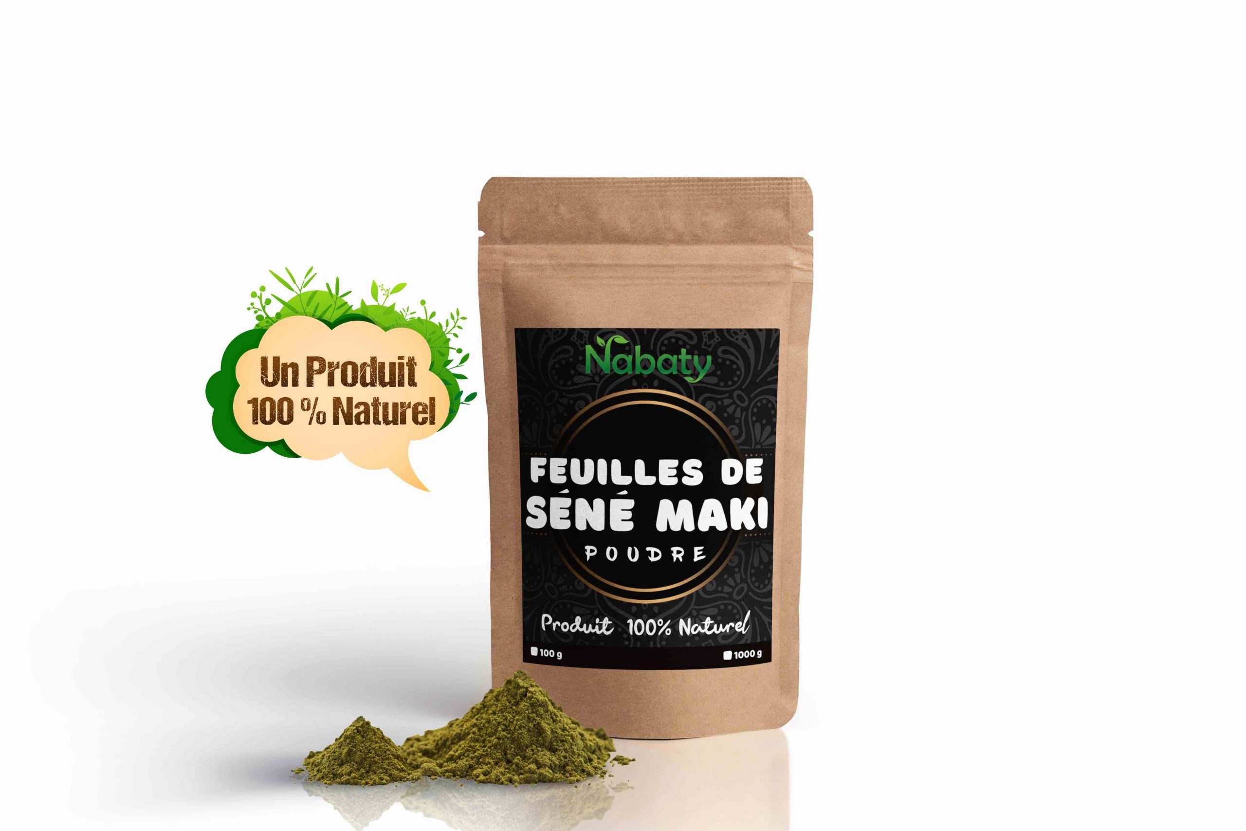 Feuille de Séné en poudre (au kilo ou en sachets 100g) – Image 2