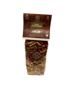 Alternative view of Fusilli grecs aux légumes – fabrication artisanale | 400 g