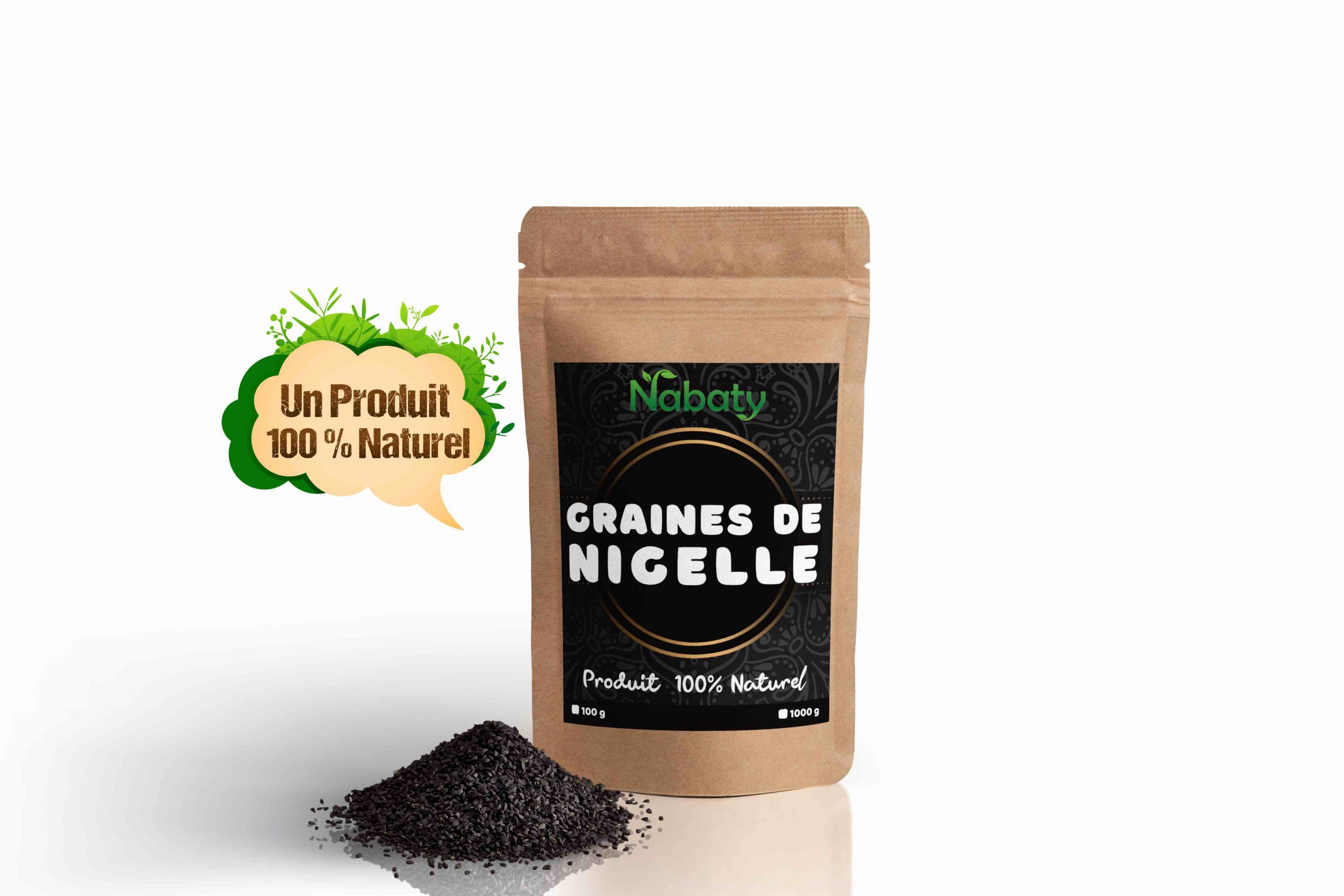 Graines de nigelle du Maroc (au kilo ou en sachets de 100g)
