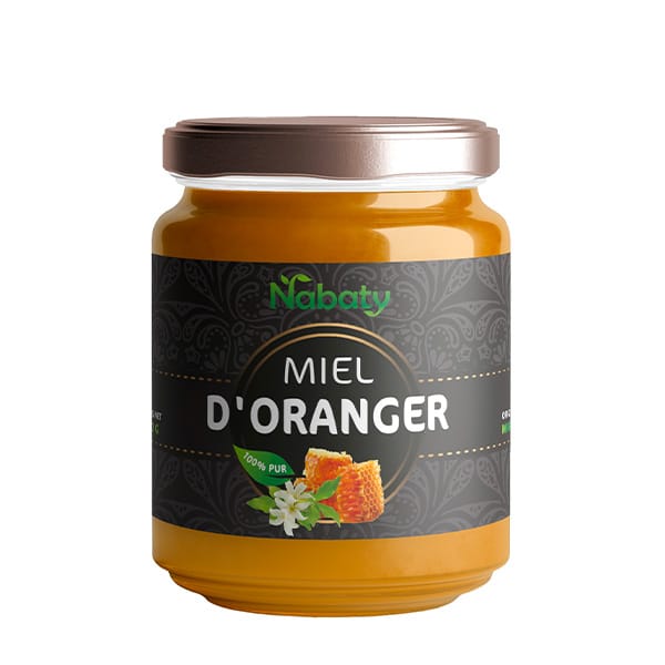 Miel d’oranger – Lot de 8 pots de 250g – Image 2