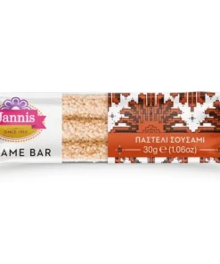 Alternative view of Pasteli grec au sésame miel | 30 g