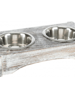 Trixie Bols double bois stainless grand 0,75 litre
